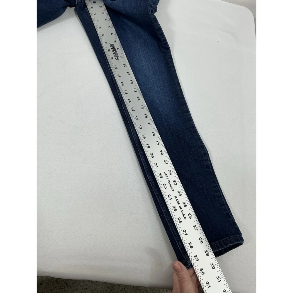 Womans Excellent Condition Lee Regular Fit Straight Leg Blue Jeans 6 M 00117/P-3